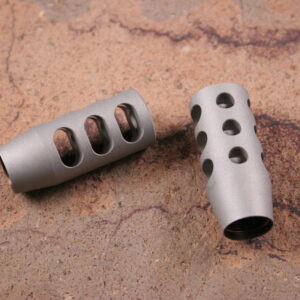 Quick Discharge (QD) Muzzle Brake Stainless Steel (S/S) - Tapered