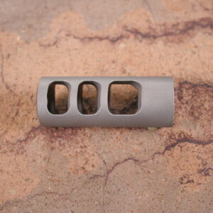 Radial Baffle (RB) Muzzle Brake Stainless Steel (S/S) - Straight